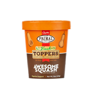 Primal PRIMAL FROZEN FRESH TOPPER AWESOME SQUASH 16 OZ 6/CS