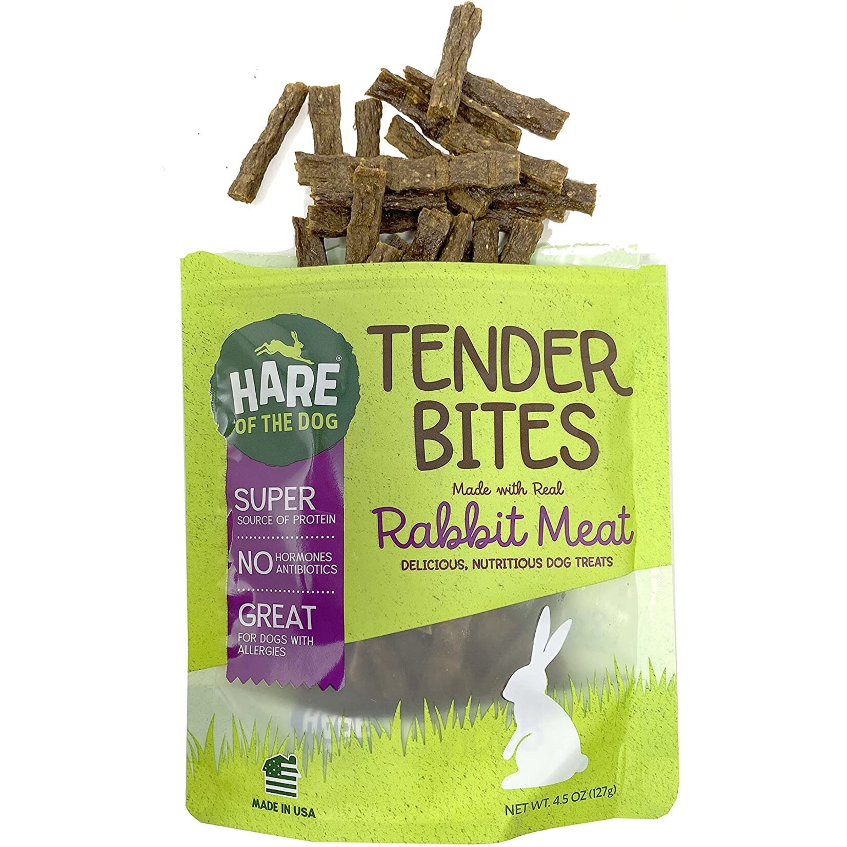 Treat Planet HARE OF THE DOG RABBIT TENDER BITES 4.5 OZ