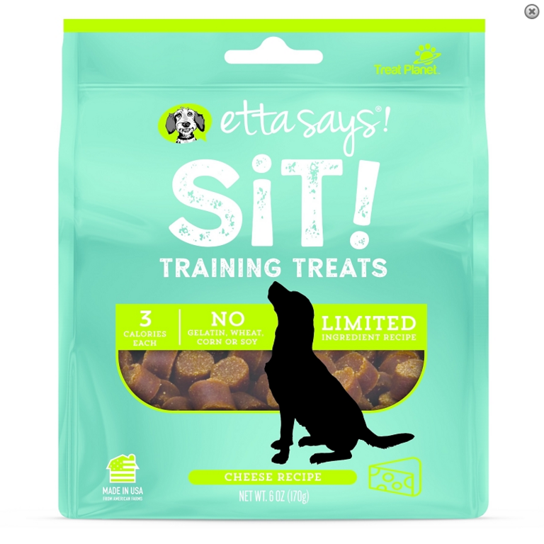 Etta Says ETTA SAYS SIT TRAINING TREAT CHEESE 6 OZ