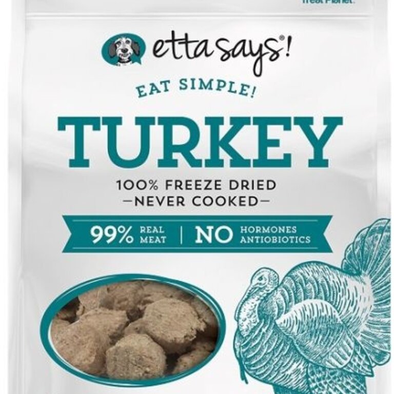 Etta Says ETTA SAYS EAT SIMPLE TREAT FD TURKEY 2.5 OZ