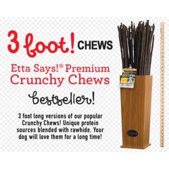 Treat Planet ETTA SAYS PREMIUM CRUNCHY CHEW 3' DEER