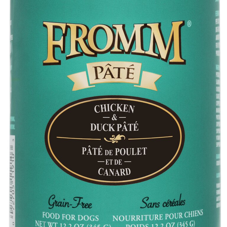 Fromm Fromm Dog Can GF Pate' Chicken Duck 12/12 oz