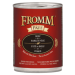 Fromm FROMM DOG CAN PATE BEEF BARLEY 12/12.2 OZ