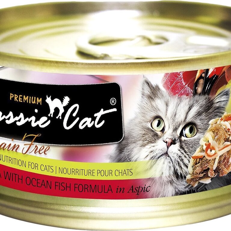 FussieCat FussieCat Can Prem Tuna Ocean Fish Aspic 24/2.82oz