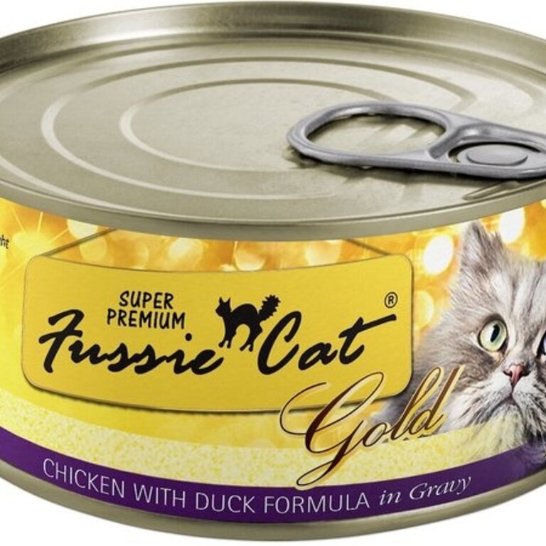FussieCat FussieCat Can Super Chicken Duck Gravy 24/2.82oz
