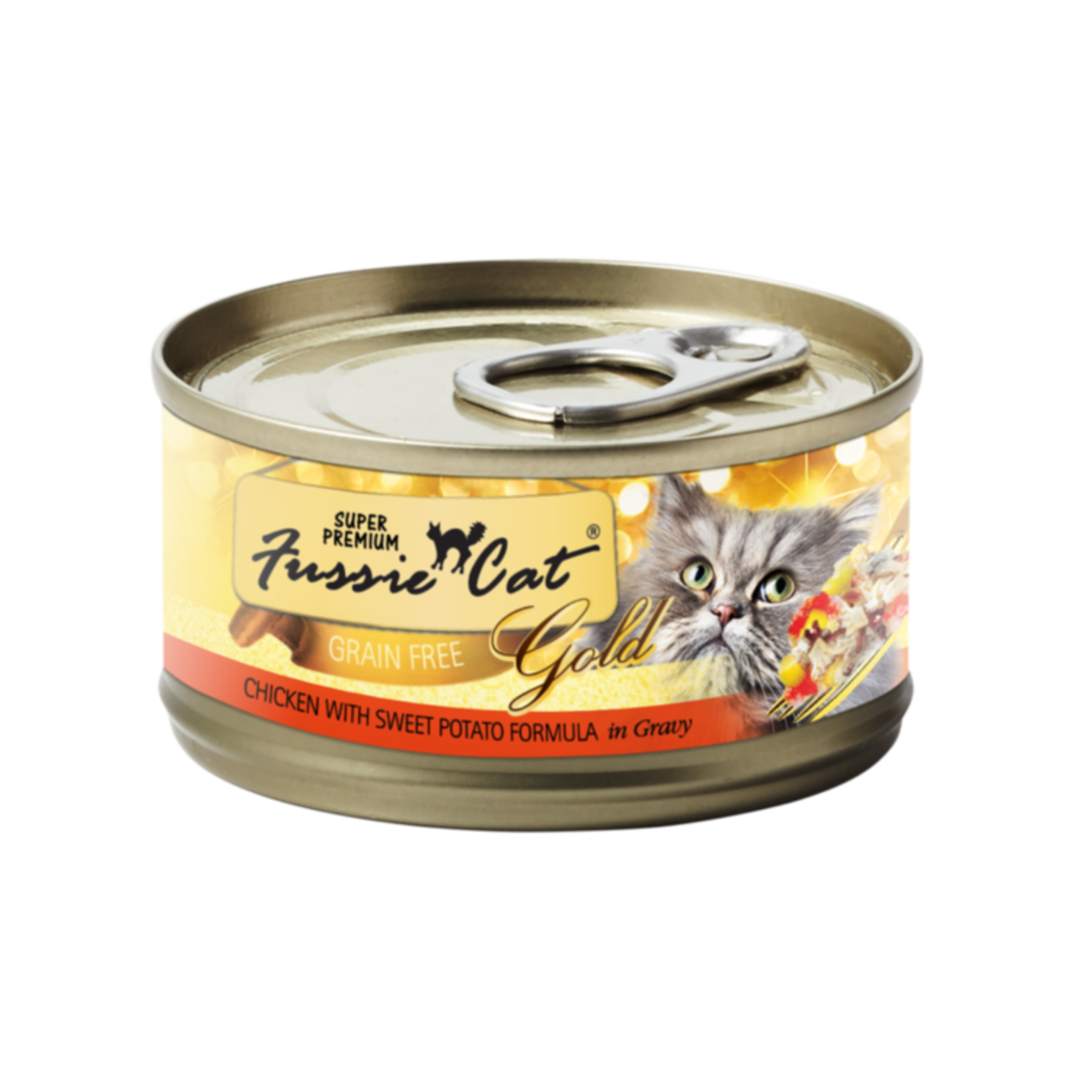 FussieCat FussieCat Can Super Chicken Sweet Potato Gravy 2.82oz