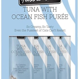 FussieCat FussieCat Puree Tuna w Ocean Fish 4 pk