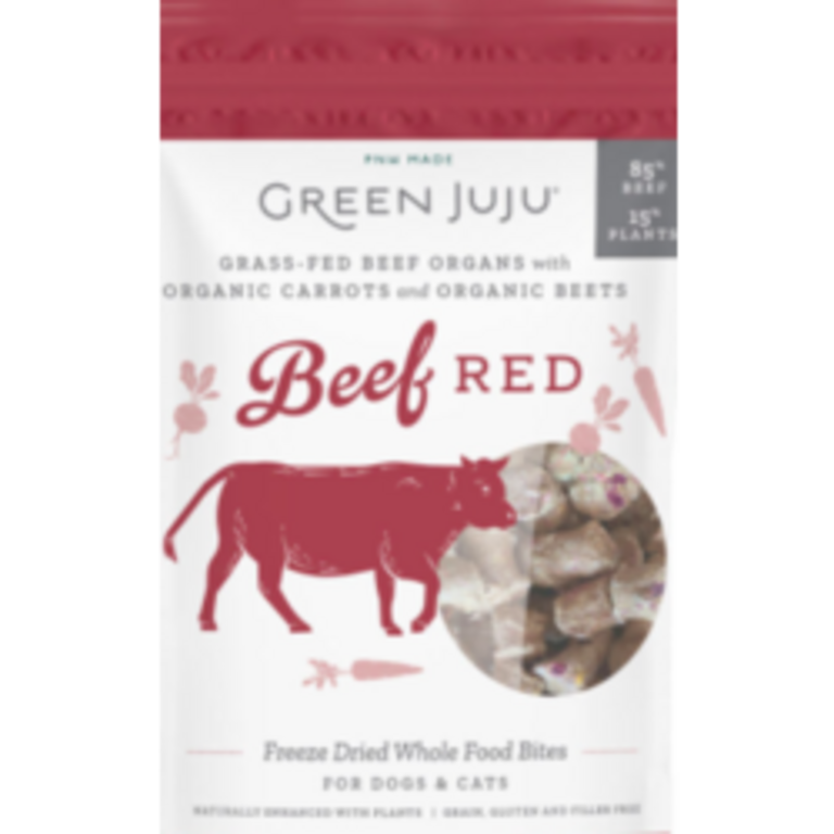 Green Juju GREEN JUJU FD TOPPER  BEEF RED 7.5 OZ