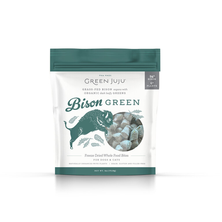 Green Juju GREEN JUJU FD TOPPER  BISON GREEN 2.5 OZ