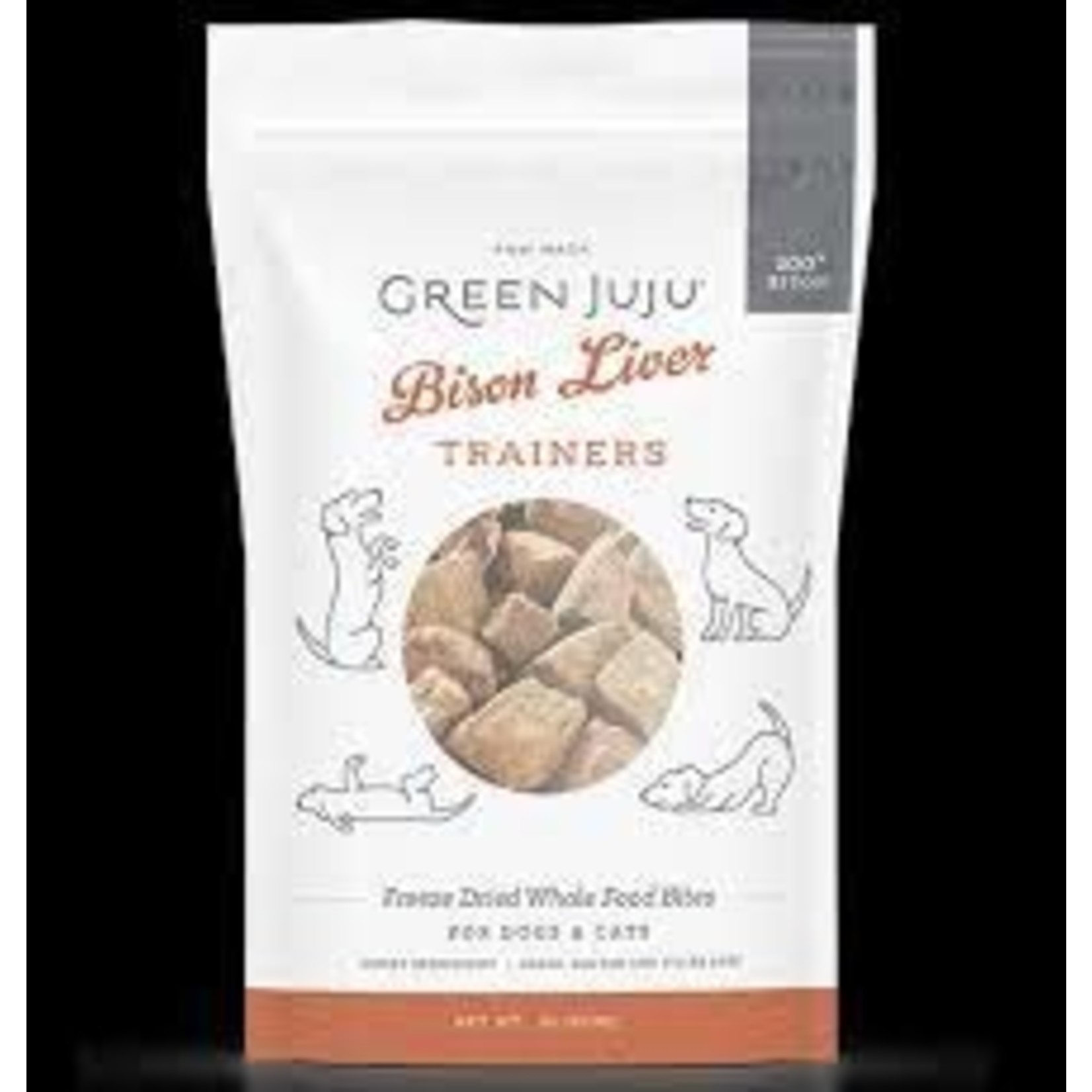 Green Juju GREEN JUJU TRAINING TREAT BISON 3 OZ