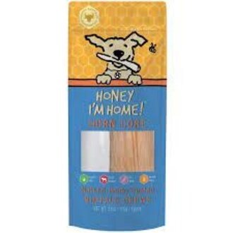 HIH HIH HONEY COATED BUFFALO  CHEWS HORN CORE