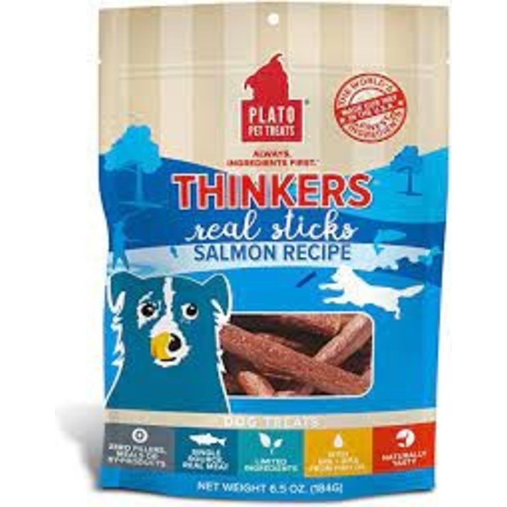 Plato PLATO THINKERS SALMON 6.OZ