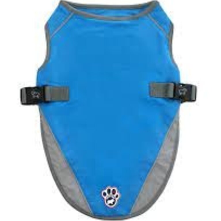 Canada Pooch CANADA POOCH COOLING VEST BLUE 12 IN