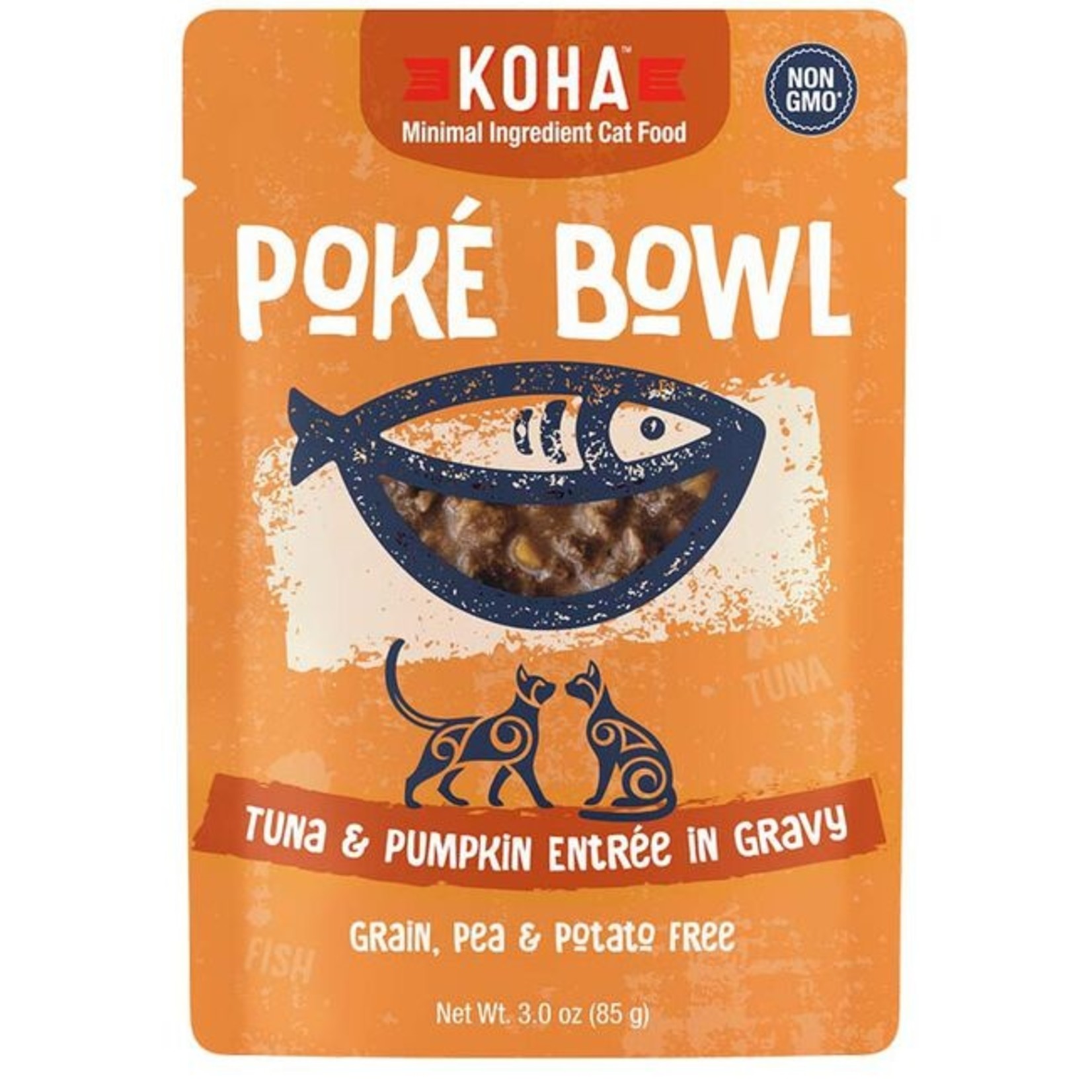 Koha Koha Cat Poke Bowl Tuna Chicken pouch 24/3oz