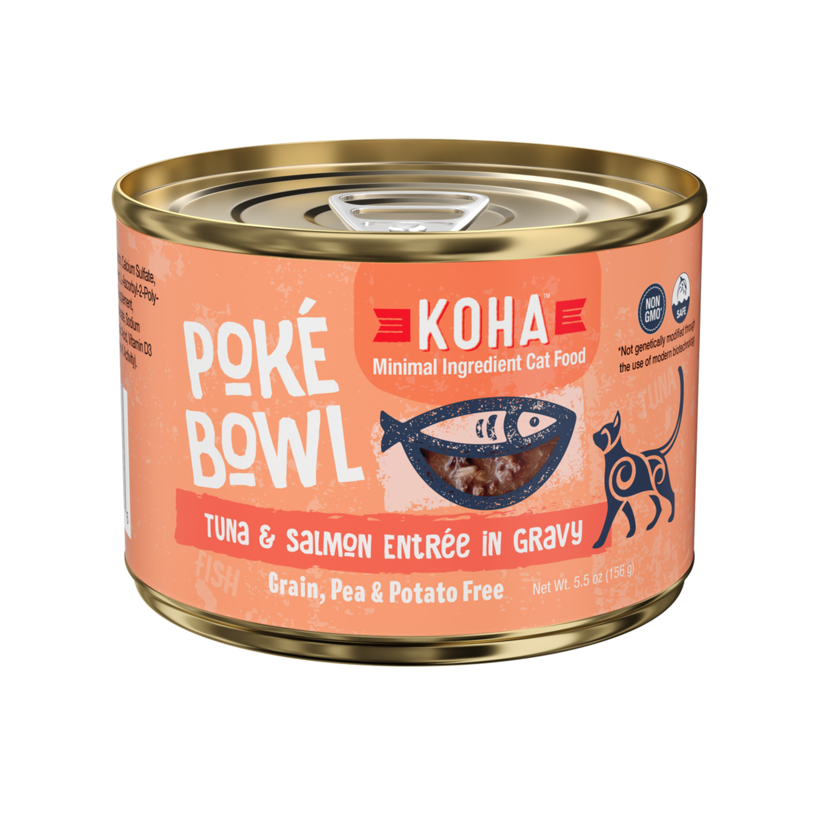 Koha Koha Cat Poke Bowl Tuna Salmon can 24/5.5oz