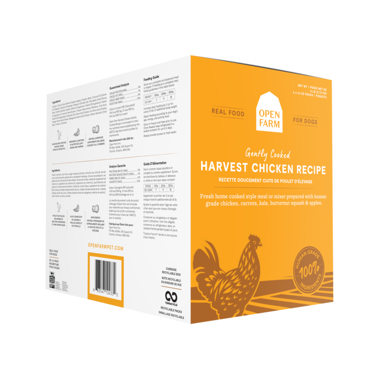 Open Farm Open Farm Gently Cooked Frzn Chicken 96oz