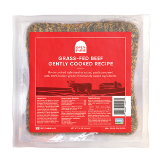 Open Farm OPEN FARM FRZN GENTLY COOKED BEEF 16 OZ