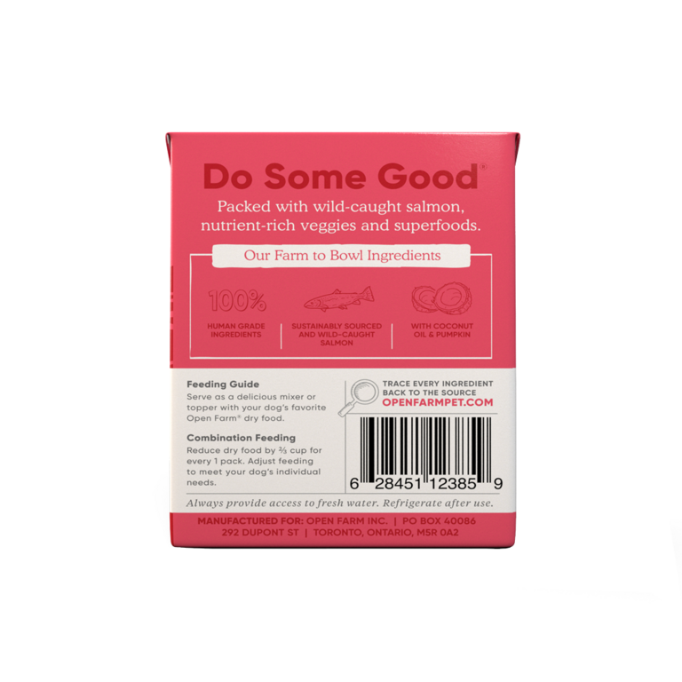 Open Farm Open Farm Dog Wild Caught Salmon Rustic Stew 12.5oz