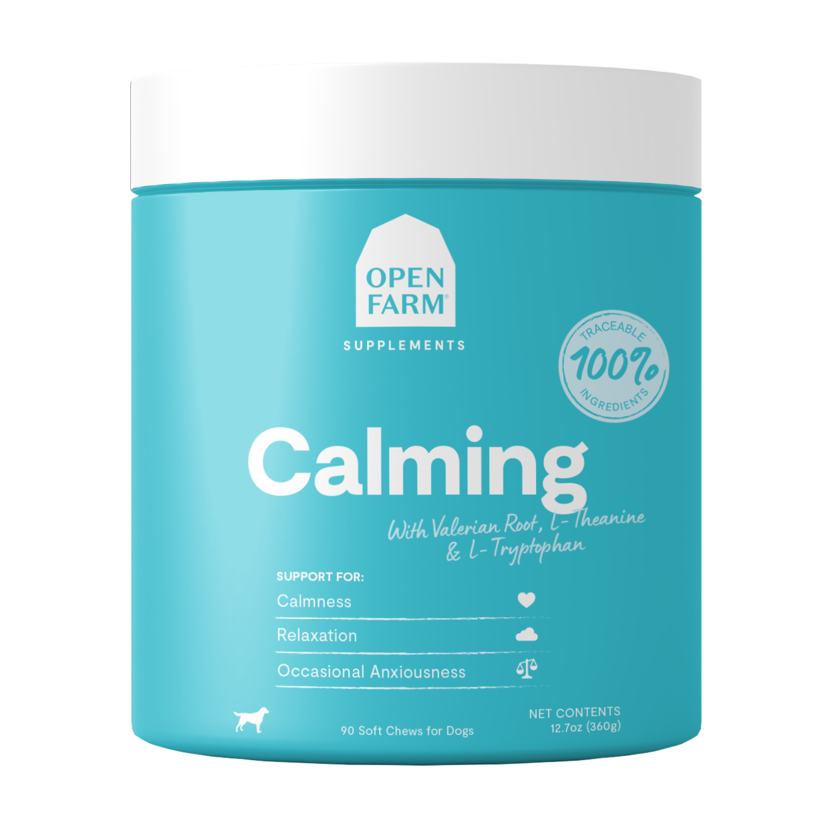 Open Farm OPEN FARM DOG SUPPLEMENT CALMING CHEWS 90CT