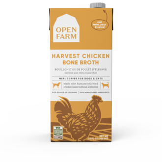 Open Farm OPEN FARM BONE BROTH CHICKEN 32 OZ