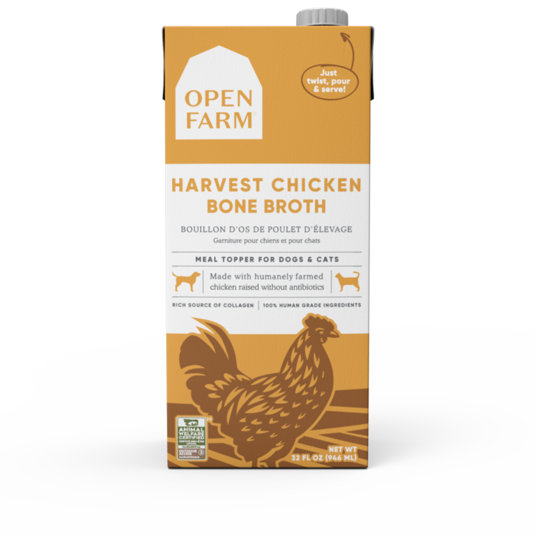 Open Farm OPEN FARM BONE BROTH CHICKEN 32 OZ