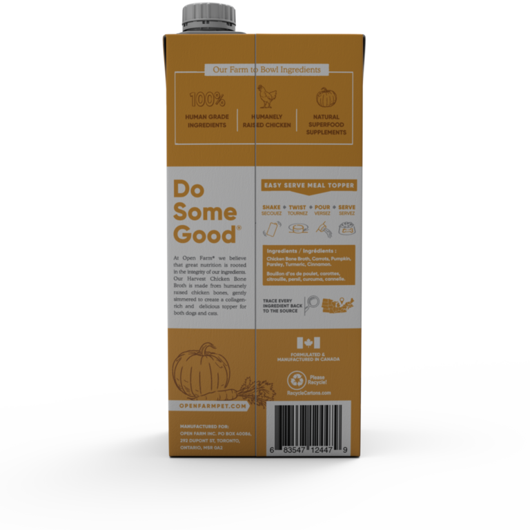 Open Farm OPEN FARM BONE BROTH CHICKEN 32 OZ