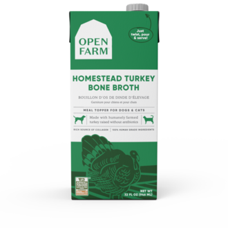 Open Farm OPEN FARM BONE BROTH TURKEY 32 OZ
