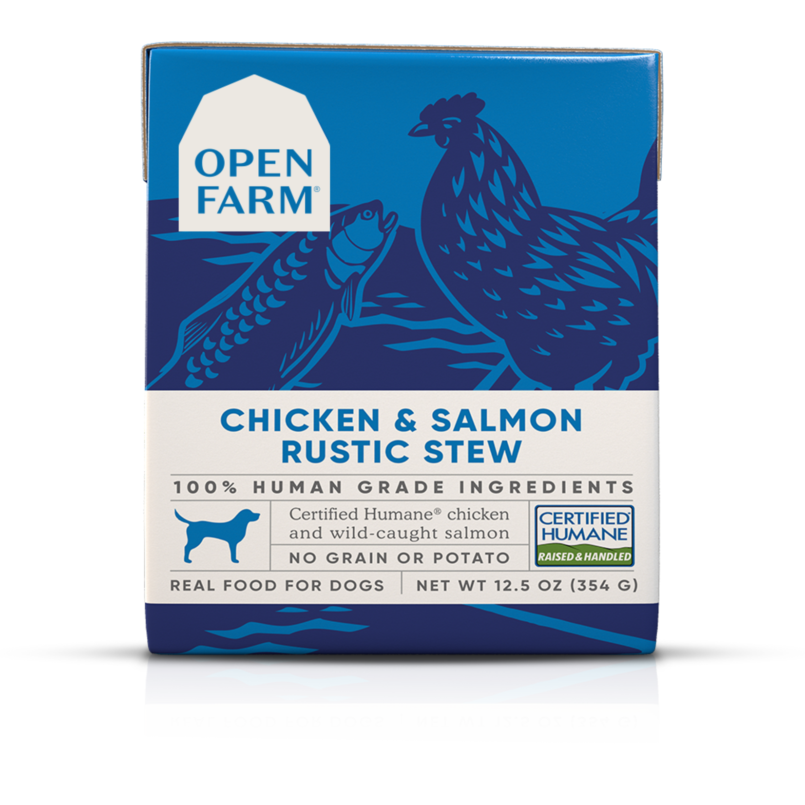 Open Farm Open Farm Dog Chicken & Salmon Rustic Stew 12.5oz TetraPak