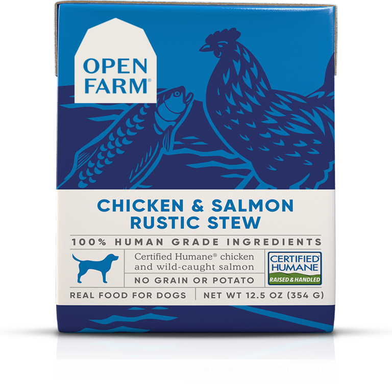 Open Farm Open Farm Dog Chicken & Salmon Rustic Stew 12.5oz TetraPak