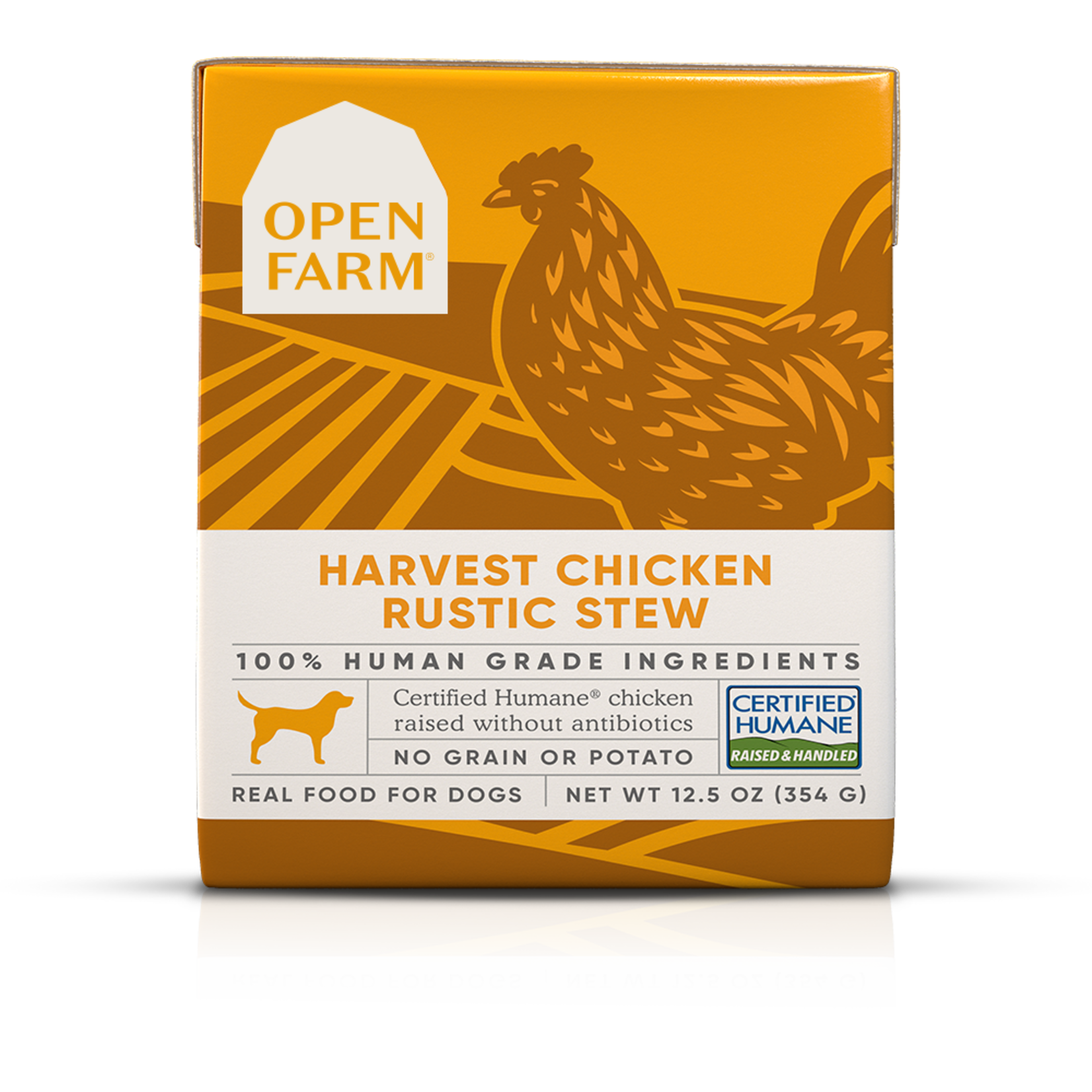 Open Farm Open Farm Dog Chicken Rustic Stew 12.5oz TetraPak