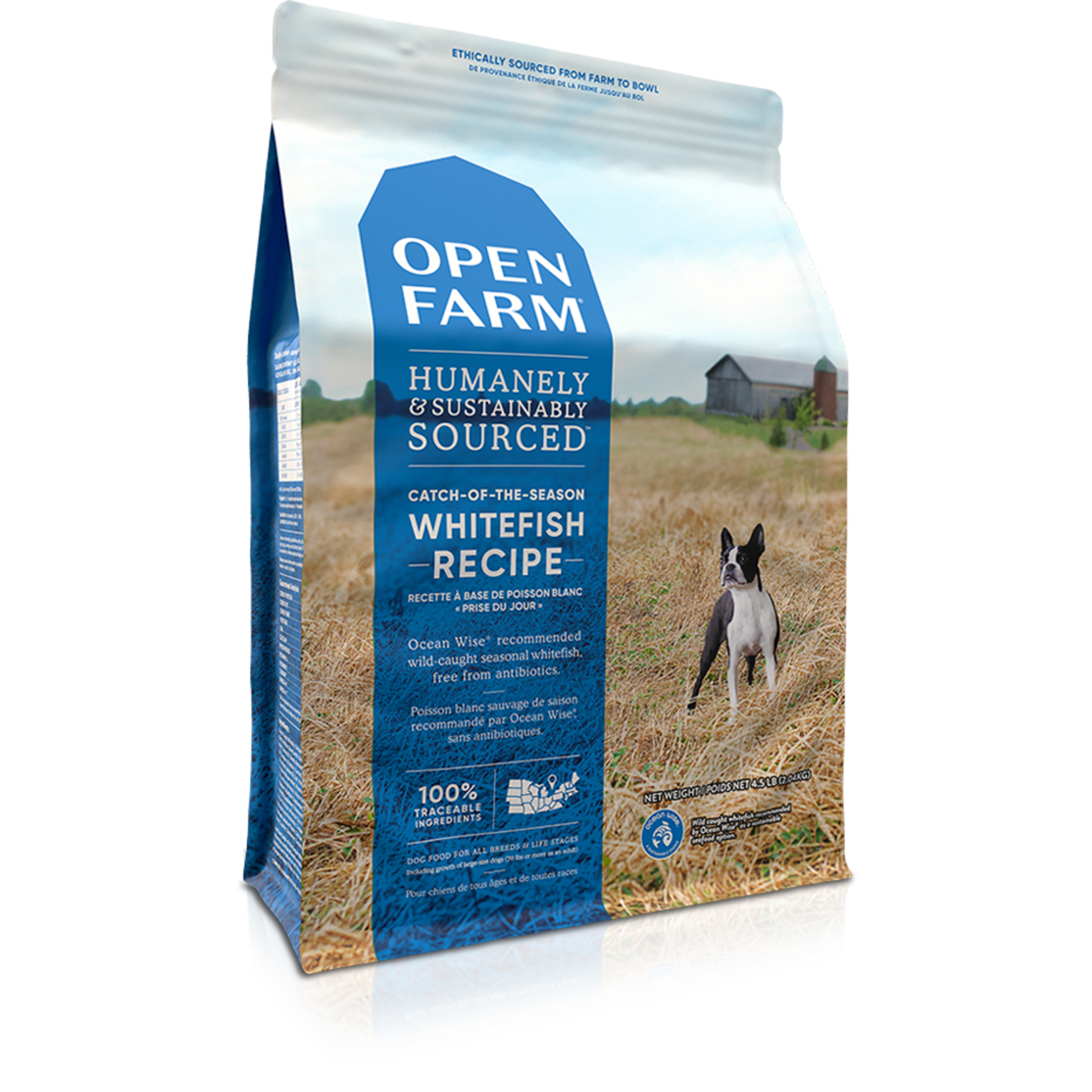Open Farm OPEN FARM DOG DRY GF CATCH OF SEASON WHITEFISH LENTIL