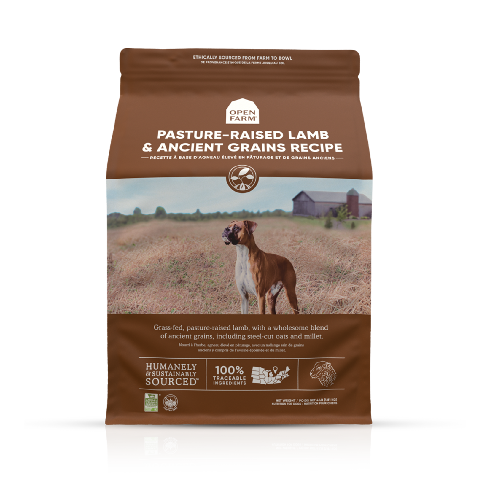 Open Farm OPEN FARM DOG DRY PASTURE RAISED LAMB  ANCIENT GRAIN