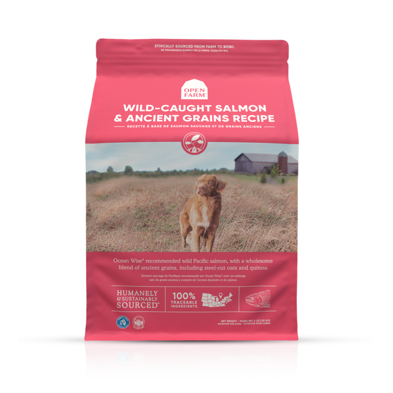 Open Farm OPEN FARM DOG DRY WILD SALMON ANCIENT GRAIN