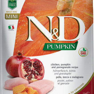 Farmina Farmina N&D Pumpkin Canine Chicken & Pomegranate Adult Mini 5.5#
