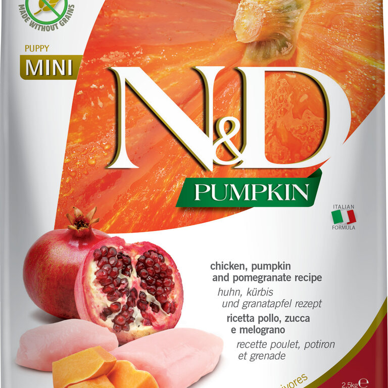 Farmina Farmina N&D PUMPKIN CHICKEN POMEGRANATE PUPPY MINI 5.5