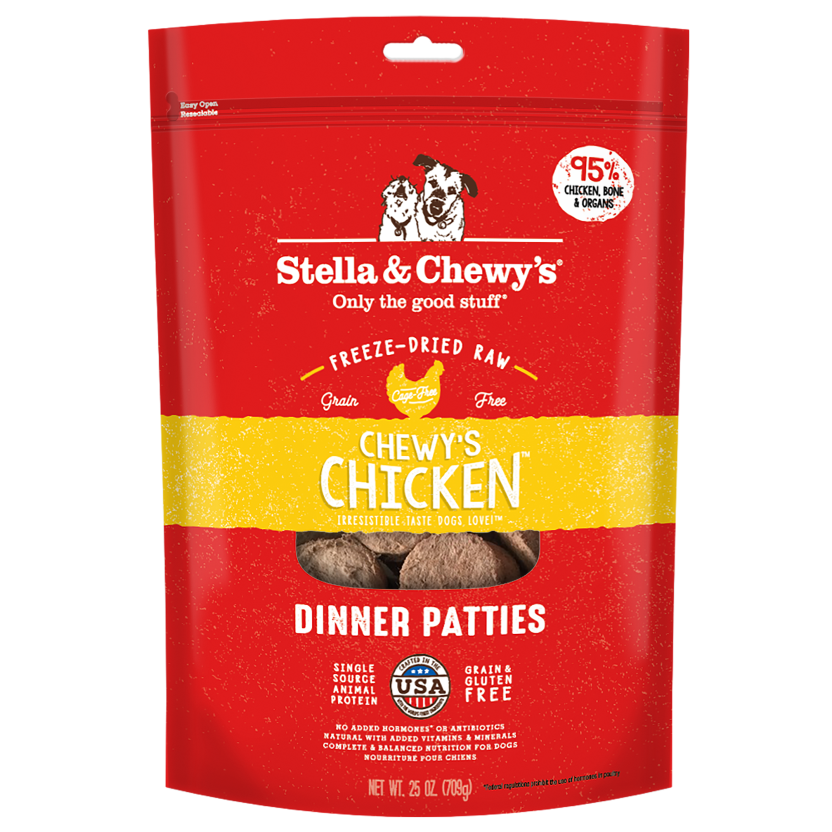 Stella & Chewy's STELLA & CHEWY'S DOG FD  CHICKEN DINNER 25 OZ