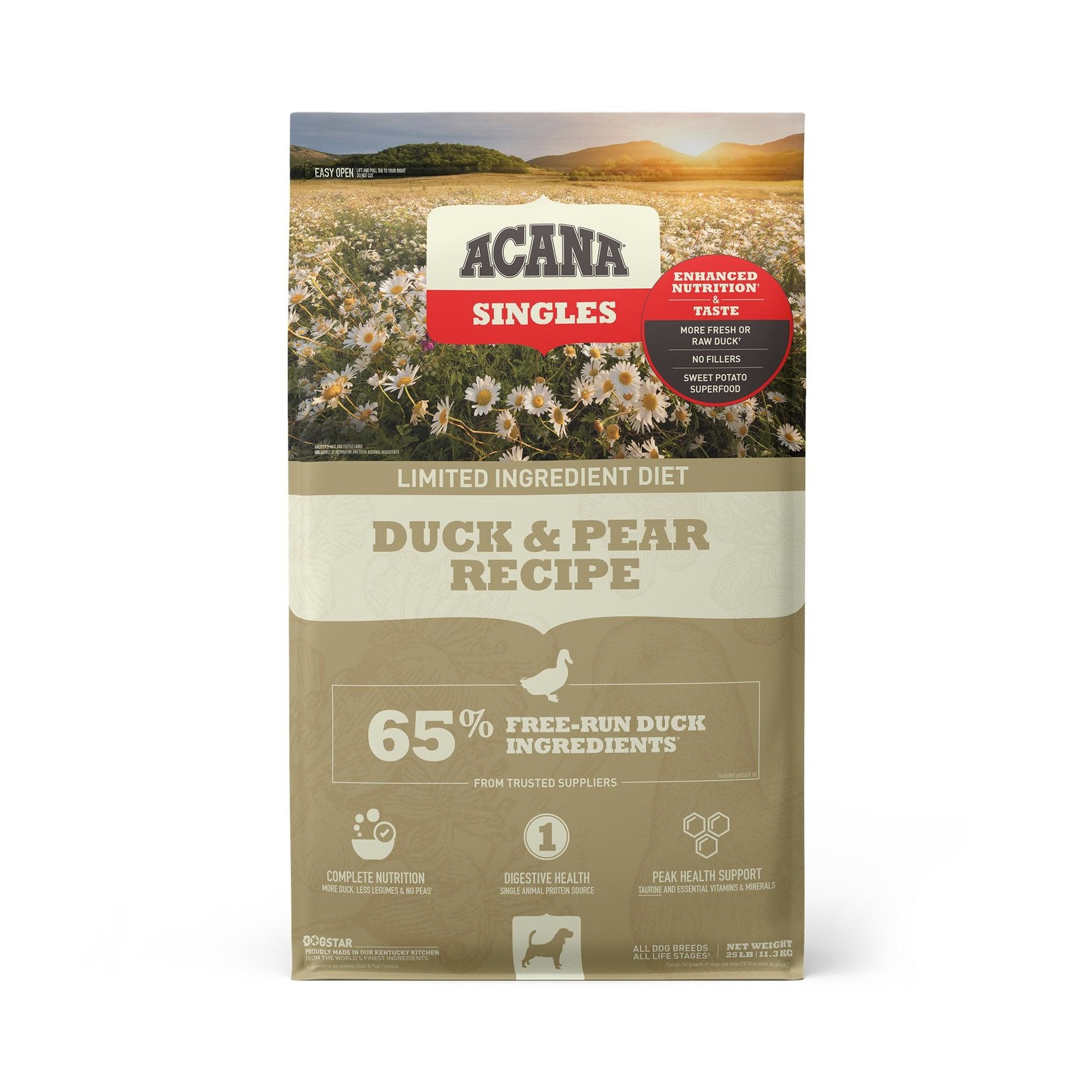 Acana ACANA DOG DRY DUCK & PEAR 25#