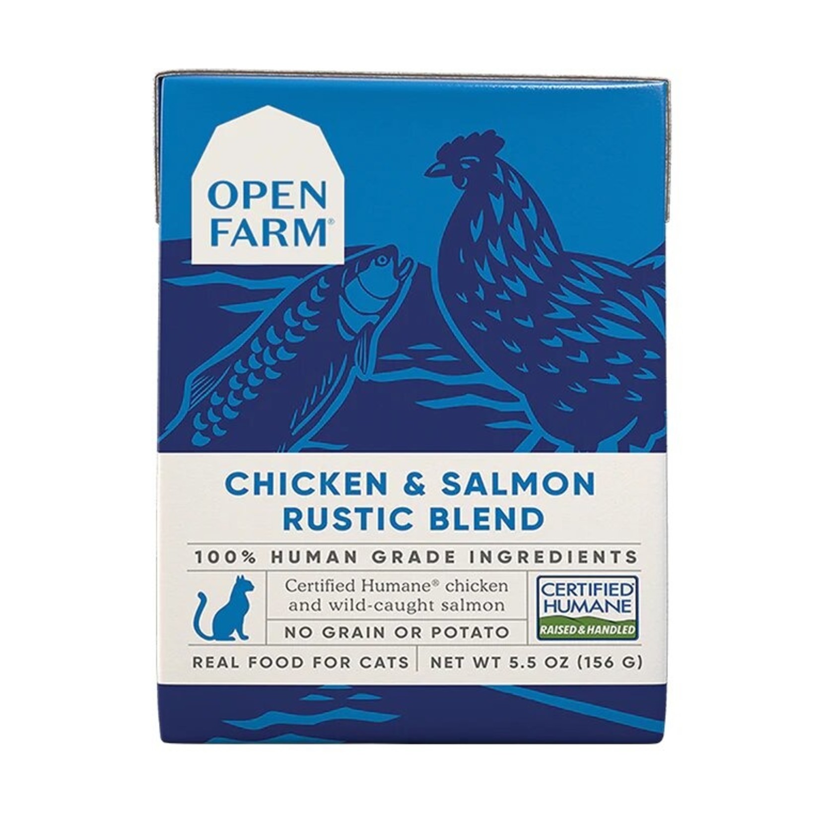 Open Farm Open Farm Cat Chicken & Salmon Rustic Blend 5.5 oz