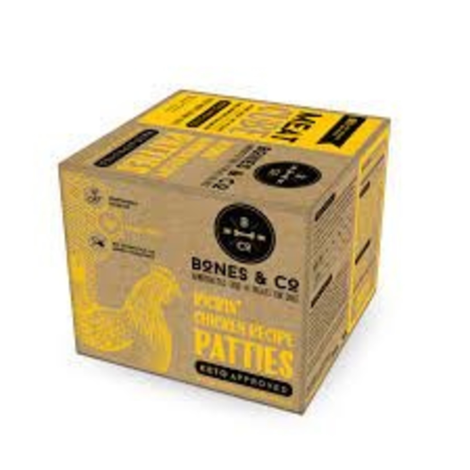 Bones & Co. Bones & Co. Frozen Dog Food Chicken Bulk 18#