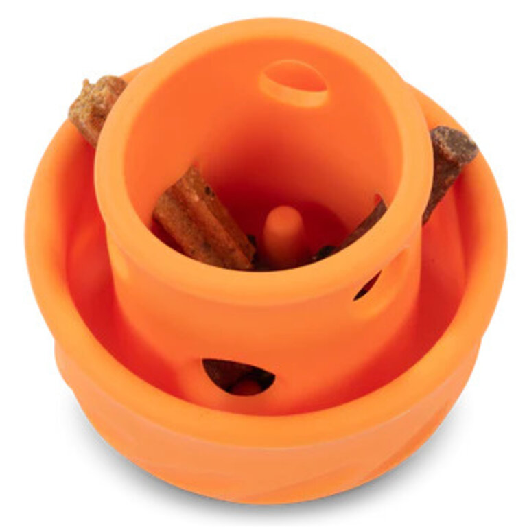 Messy Mutts Messy Mutts Dog Toy Puzzle n' Play Mushroom Toy Orange 5"