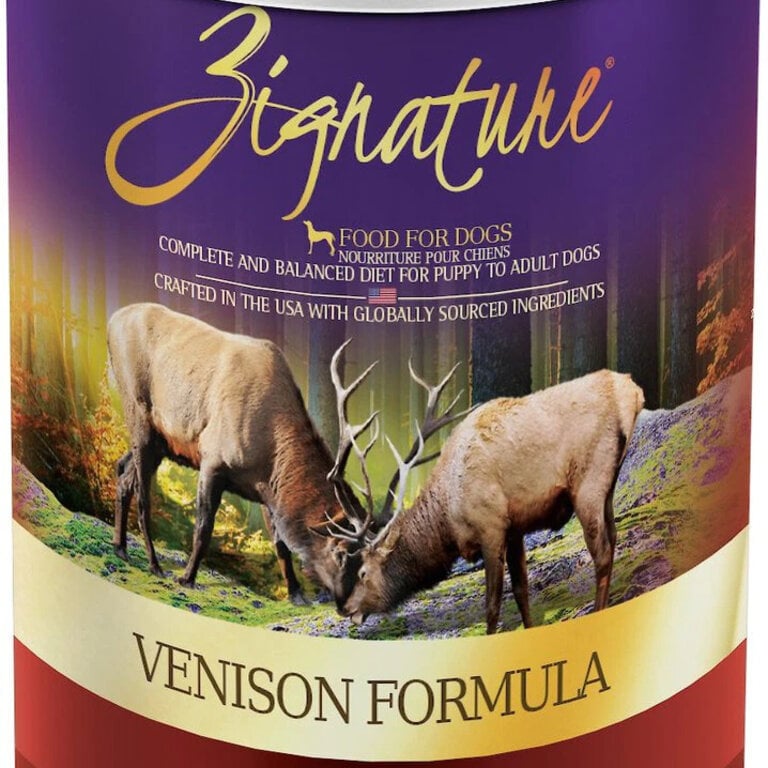 Zignature Zignature Dog Can Venison Formula 13oz