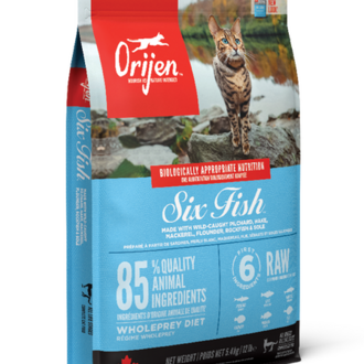 Orijen Orijen Cat Dry Six Fish 4#