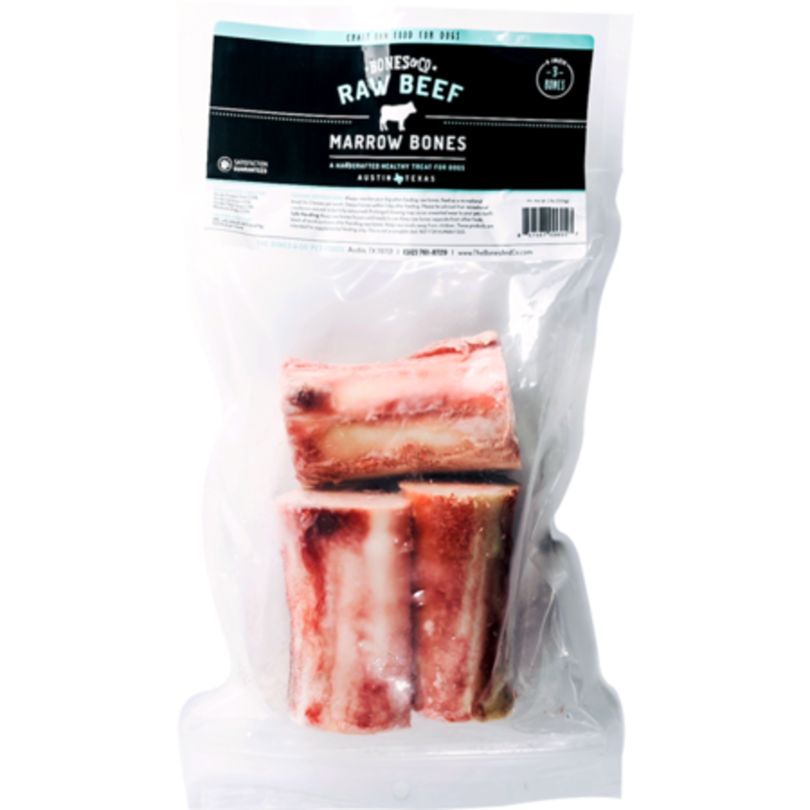 Bones & Co. BONES & CO FRZN BEEF BONES 4" 3PK BAG