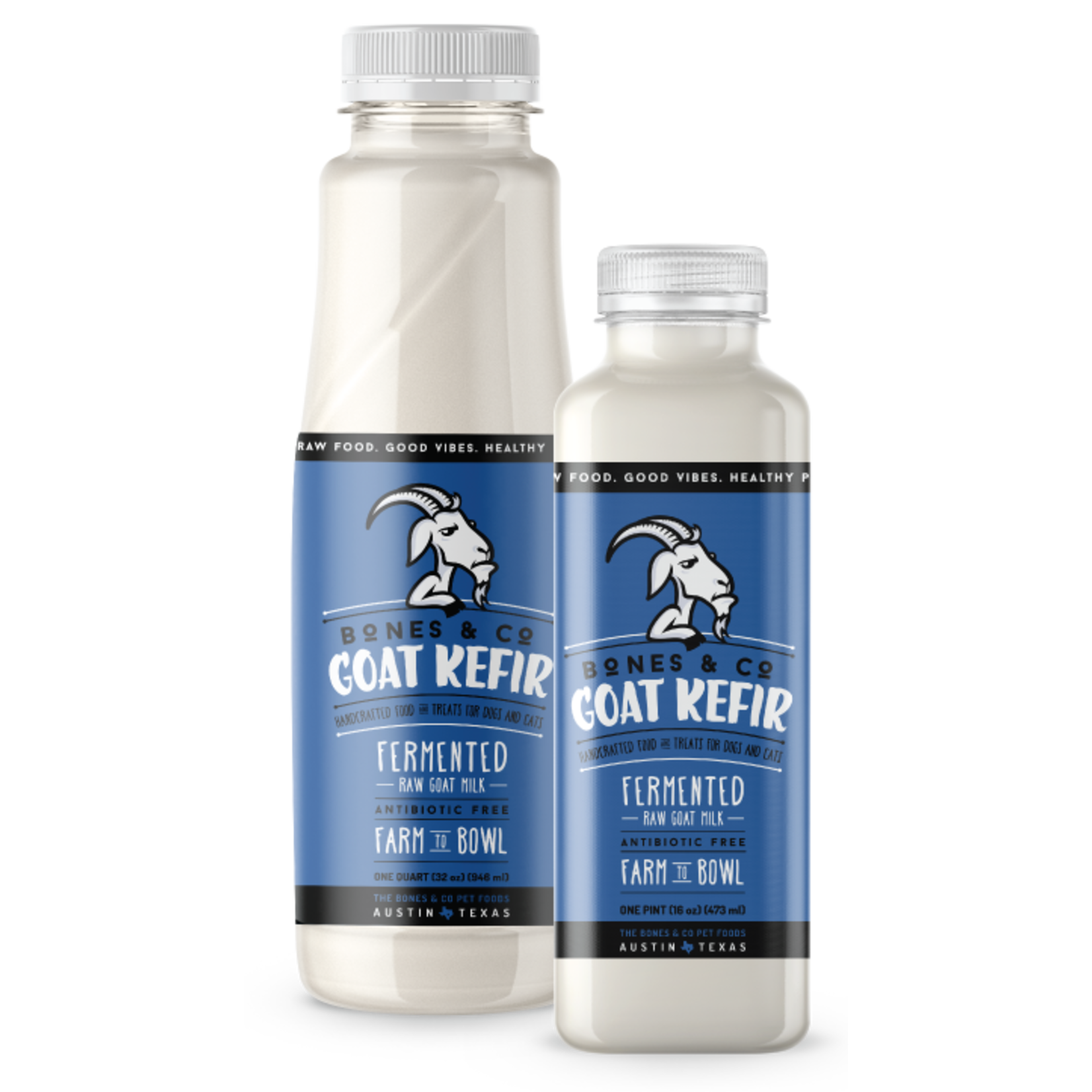 Bones & Co. BONES & CO FRZN FERMENTED GOAT KEFIR 32OZ BOTTLE