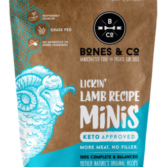 Bones & Co. BONES & CO FRZN DOG FOOD LAMB MINIS 3#