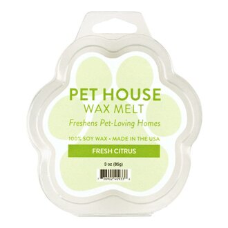 Pet House PET HOUSE CANDLE WAX MELT FRESH CITRUS 3 OZ