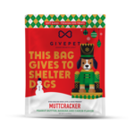 Givepet GIVEPET HOLIDAY DOG TREAT SOFT CHEW MUTTCRACKER 6OZ