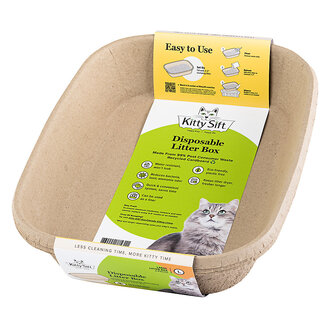 Worldwise WW KITTY SIFT DISPOSABLE LITTE BOX, 3 PACK