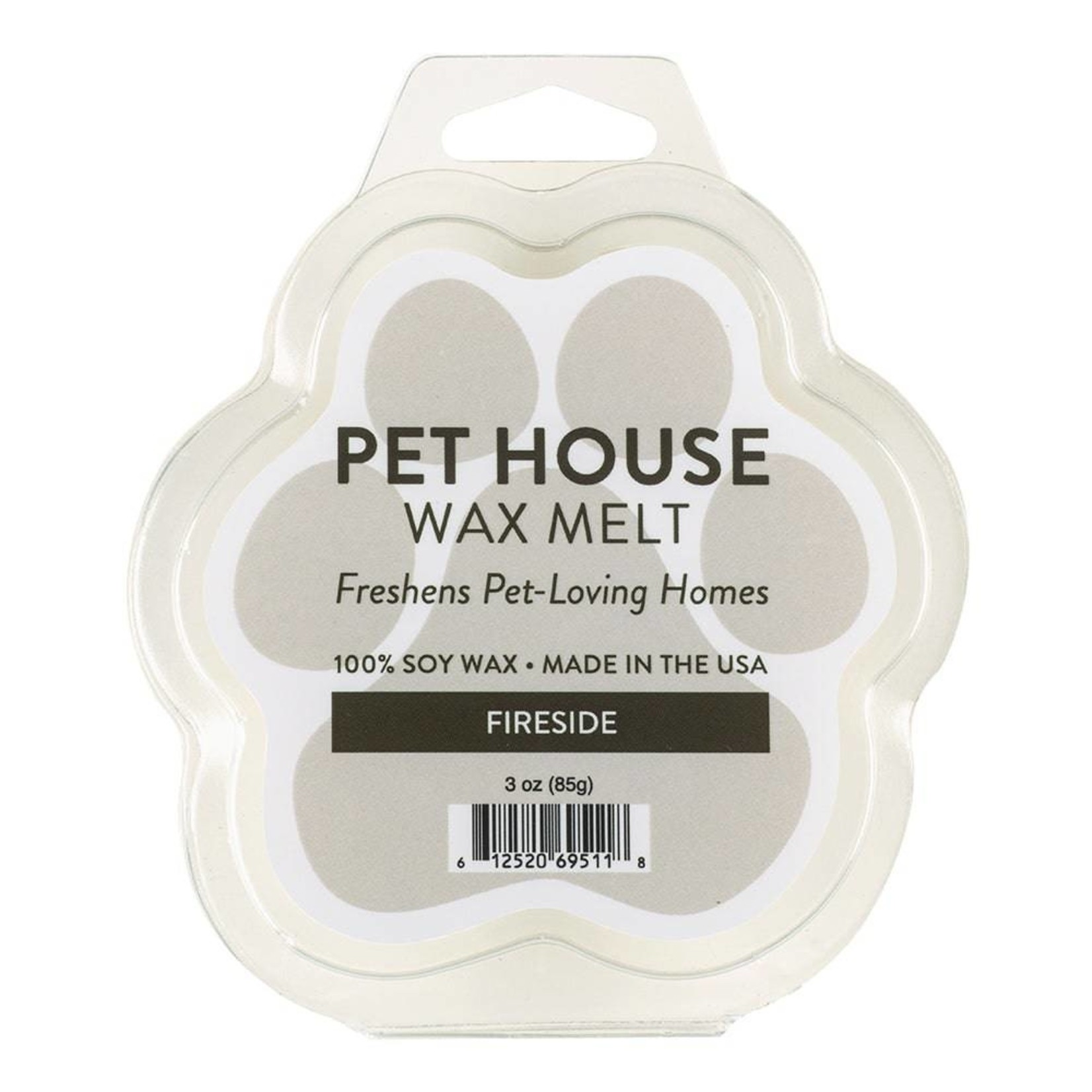 Pet House PET HOUSE CANDLE WAX MELT FIRESIDE 3 OZ