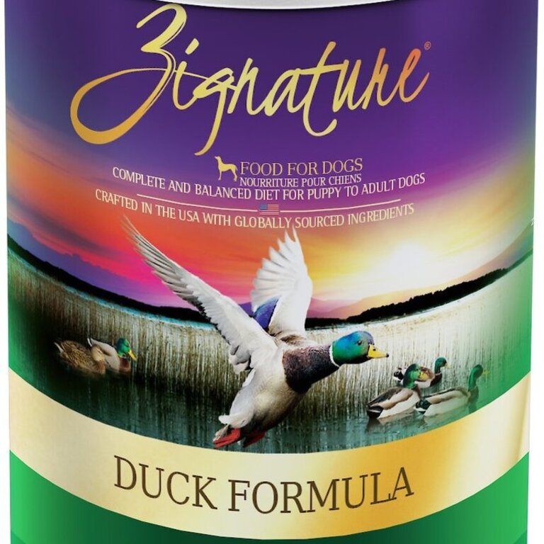 Zignature Zignature Dog Can Duck Formula 12/13oz